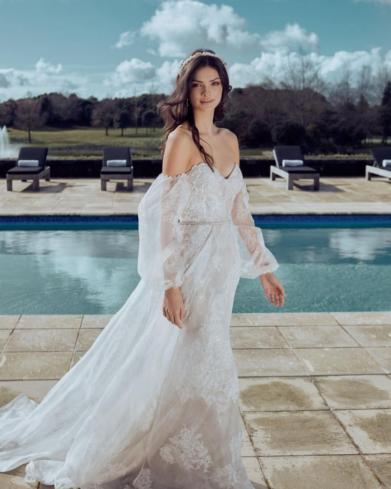 Paige Henry featured in  the Jessica Couture Eternal Elegance lookbook for Spring/Summer 2020