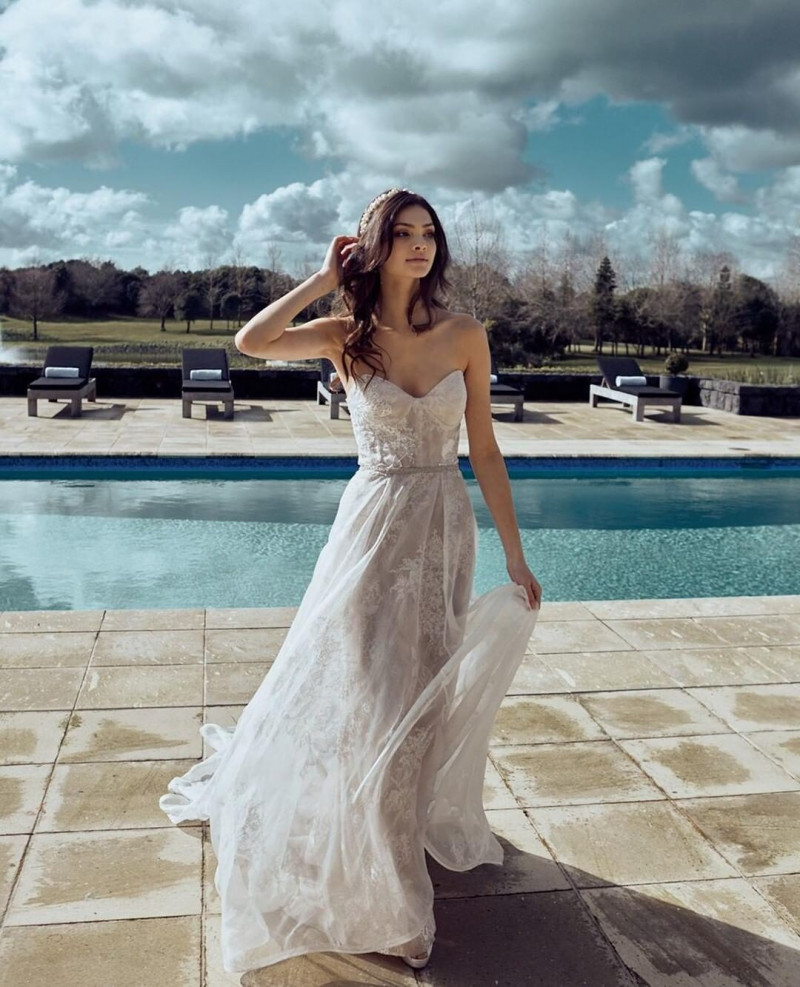 Paige Henry featured in  the Jessica Couture Eternal Elegance lookbook for Spring/Summer 2020