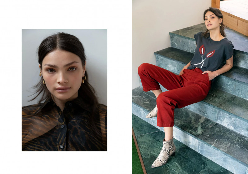 Paige Henry featured in  the Caughley A Smart, Modern Woman advertisement for Spring/Summer 2023