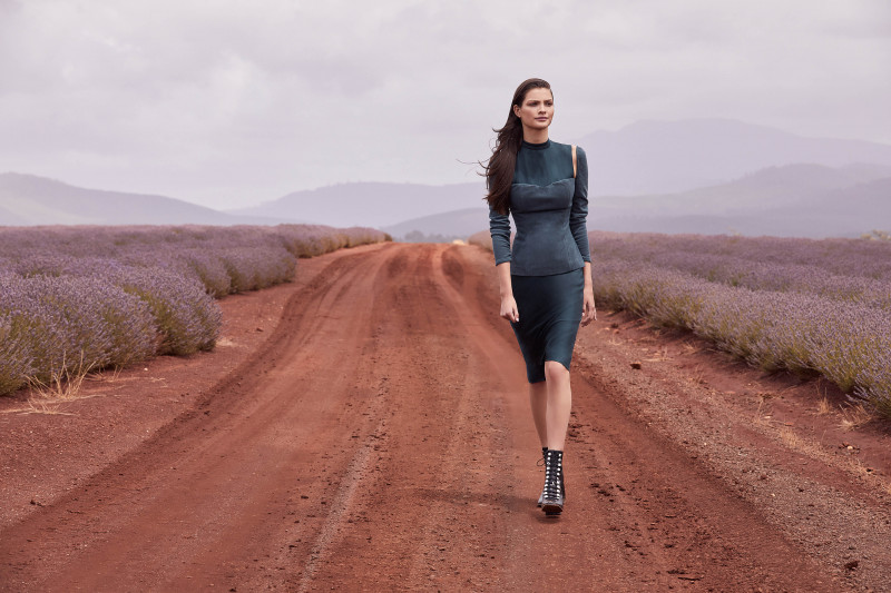 Paige Henry featured in  the Atoir Violette Collection advertisement for Autumn/Winter 2020