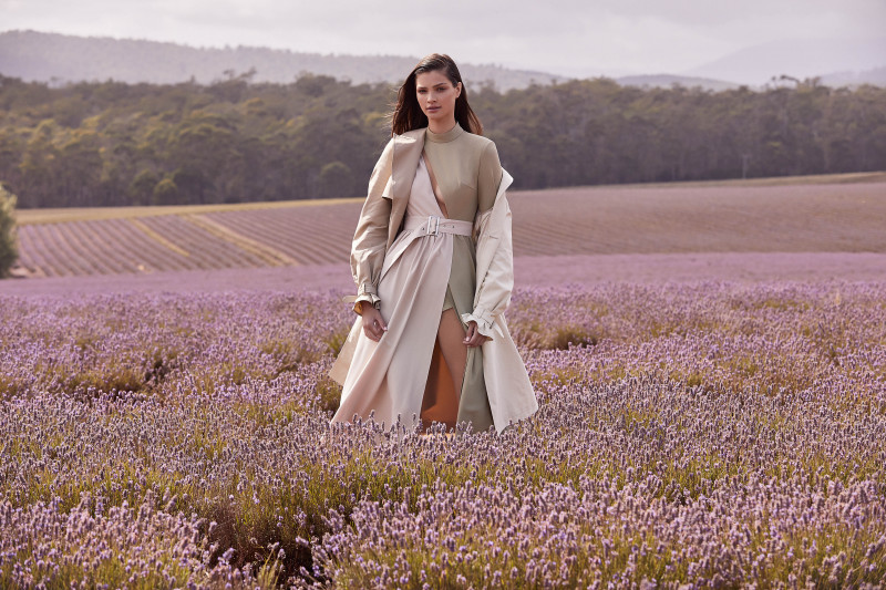 Paige Henry featured in  the Atoir Violette Collection advertisement for Autumn/Winter 2020