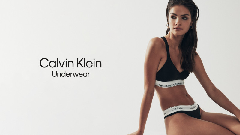 Paige Henry featured in  the Reiss x Calvin Klein Underwear advertisement for Spring/Summer 2023