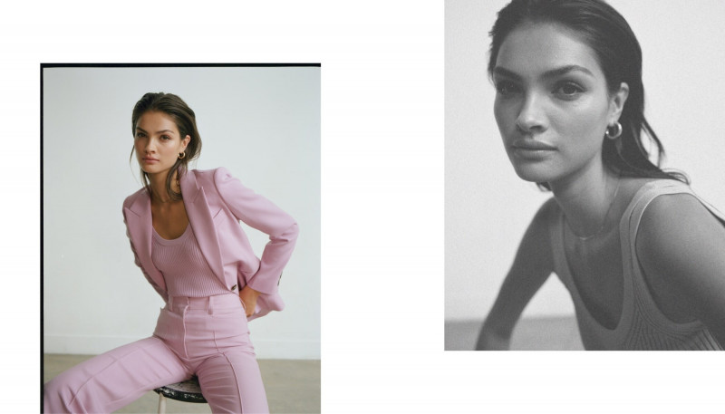 Paige Henry featured in  the Reiss Style Refresh 22  advertisement for Autumn/Winter 2022