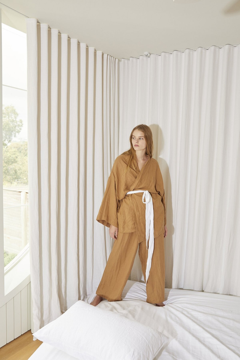 Zoe Blume featured in  the Deiji Studio catalogue for Winter 2020