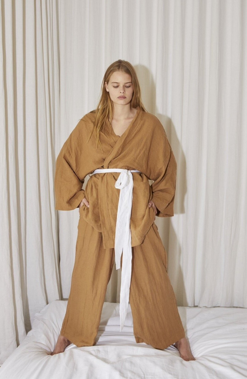 Zoe Blume featured in  the Deiji Studio catalogue for Winter 2020