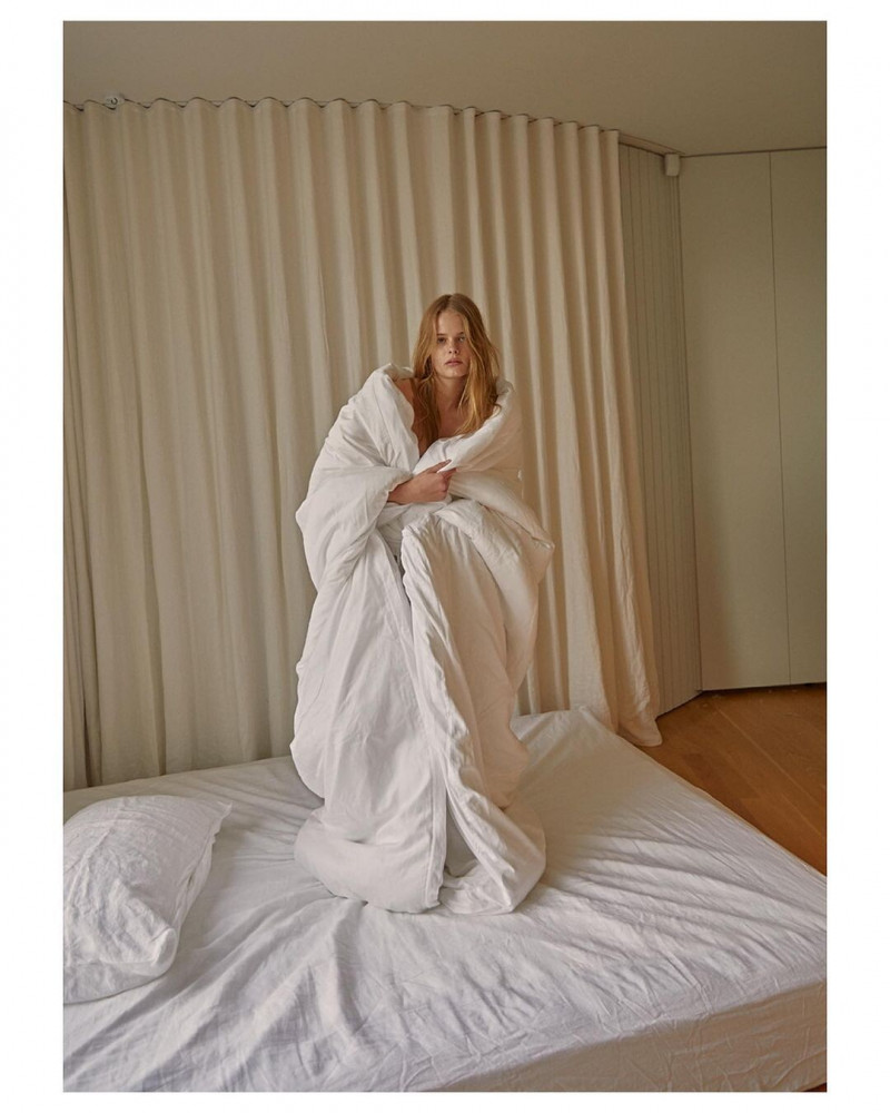 Zoe Blume featured in  the Deiji Studio catalogue for Winter 2020