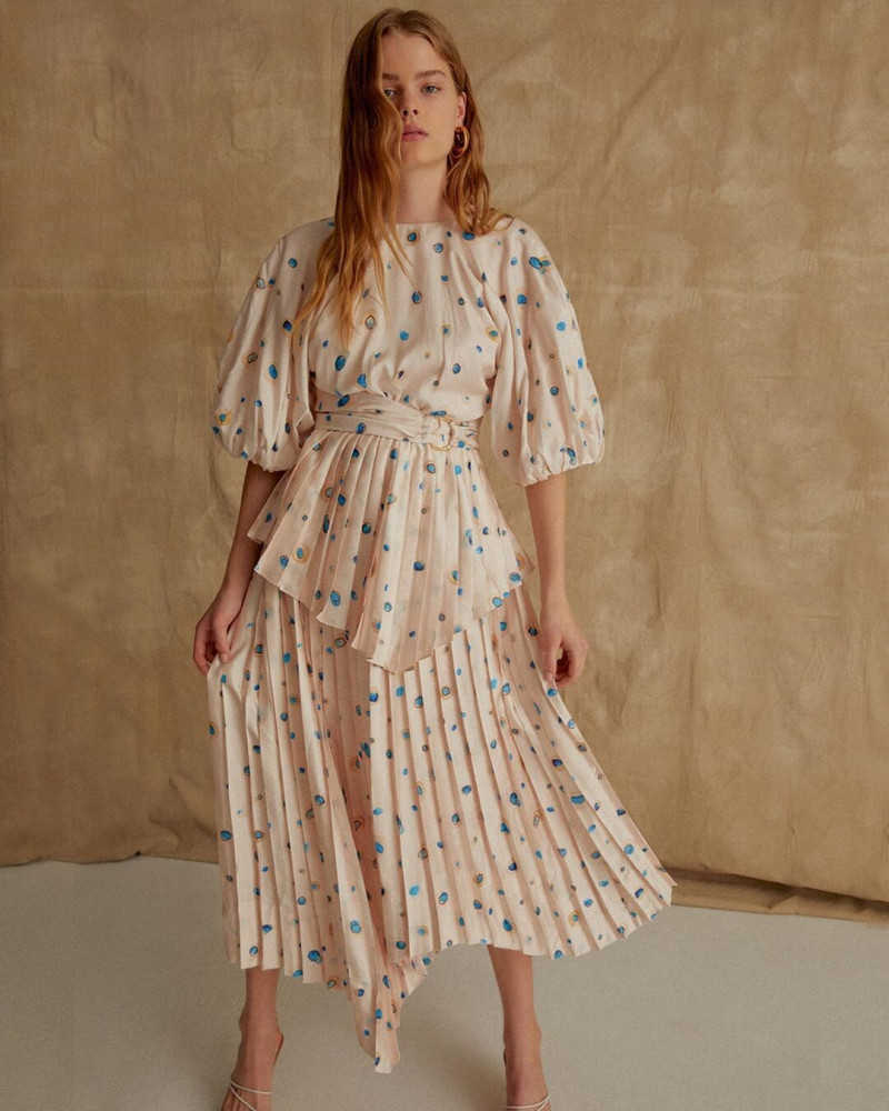 Zoe Blume featured in  the Aje lookbook for Spring/Summer 2020