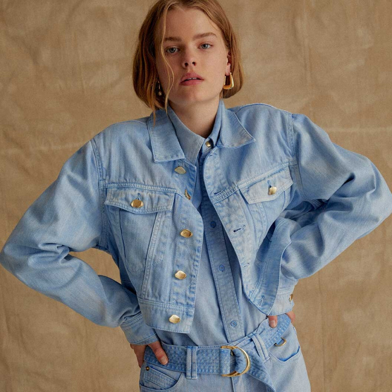 Zoe Blume featured in  the Aje lookbook for Spring/Summer 2020