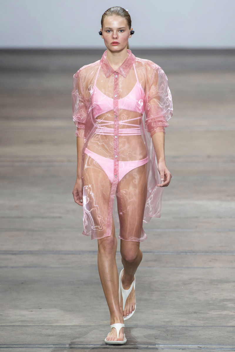 Zoe Blume featured in  the Karla Spetic fashion show for Resort 2020