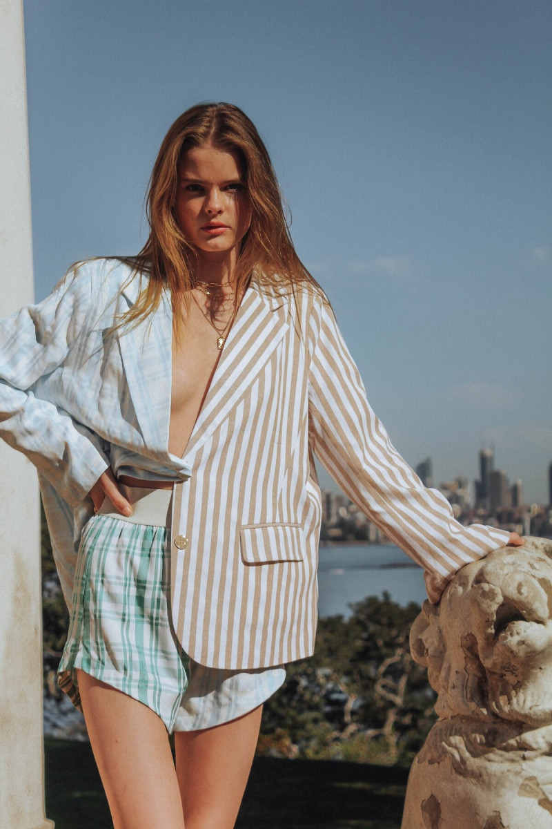 Zoe Blume featured in  the L.E The Label catalogue for Spring/Summer 2021