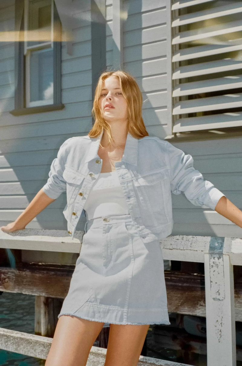 Zoe Blume featured in  the Aje Reverence lookbook for Resort 2020