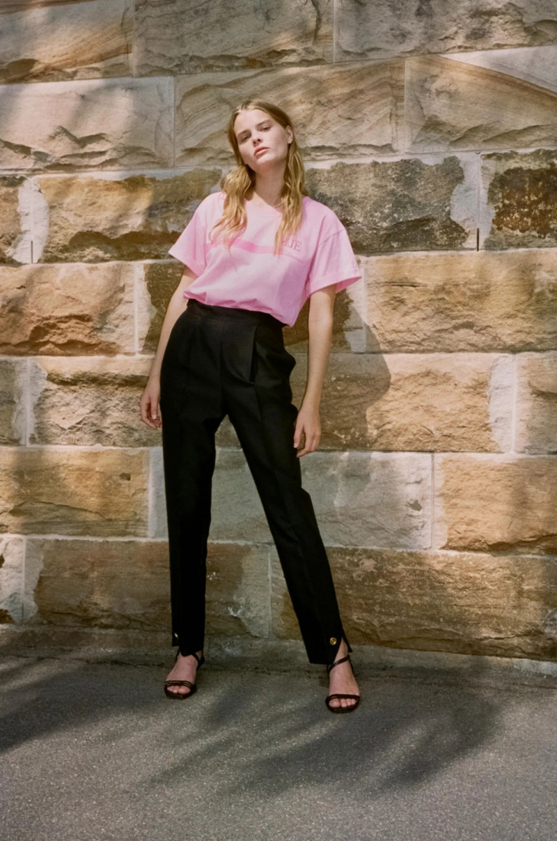 Zoe Blume featured in  the Aje Reverence lookbook for Resort 2020