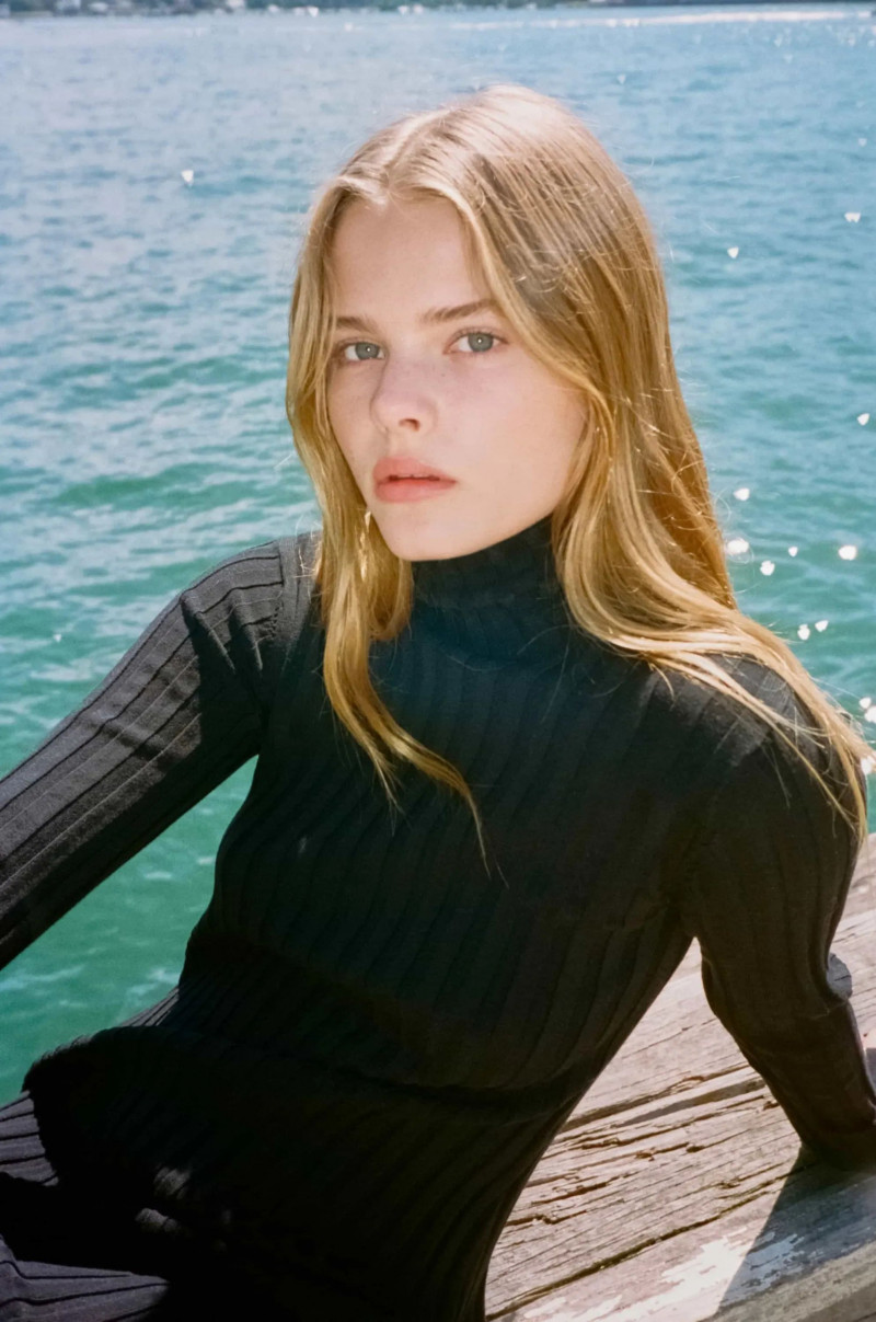 Zoe Blume featured in  the Aje Reverence lookbook for Resort 2020