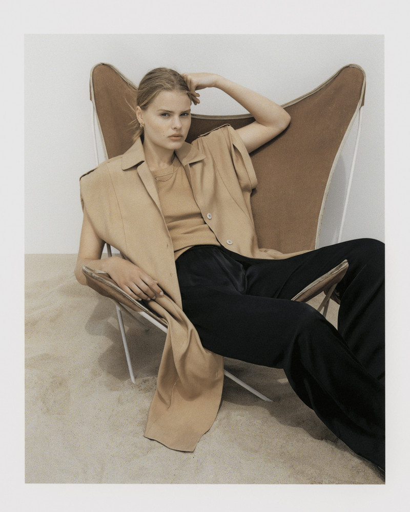 Zoe Blume featured in  the Viktoria & Woods lookbook for Resort 2021