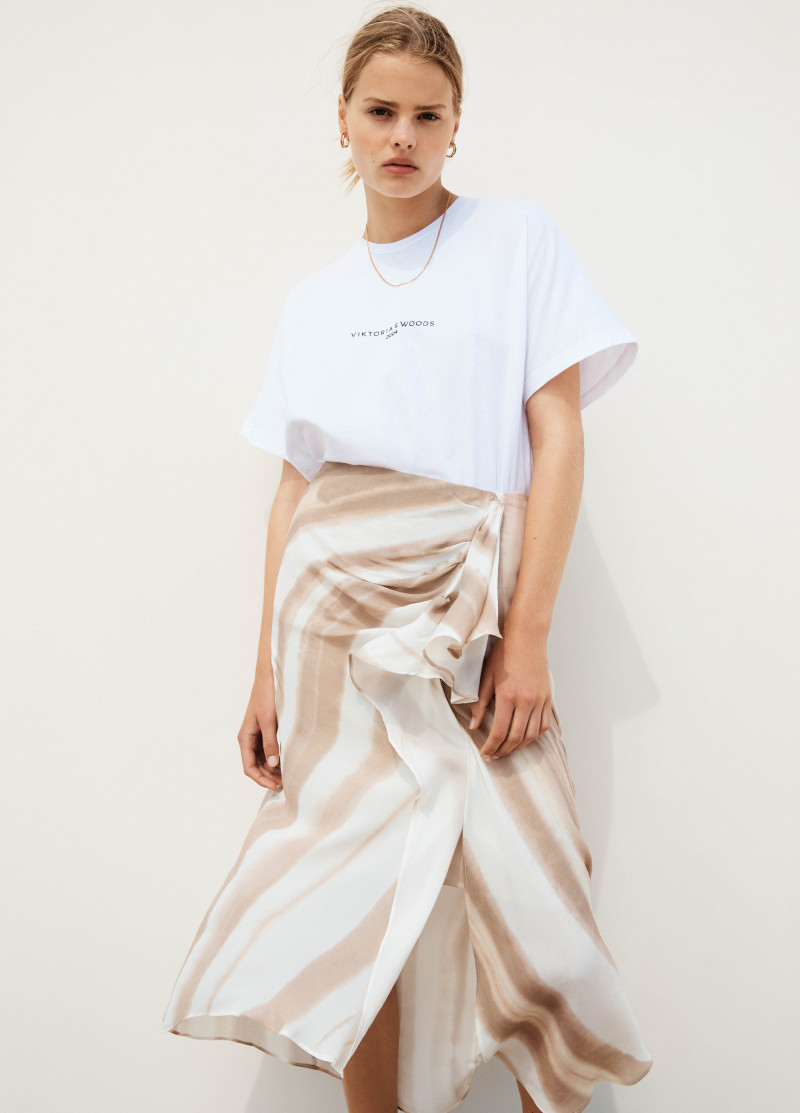 Zoe Blume featured in  the Viktoria & Woods lookbook for Resort 2021