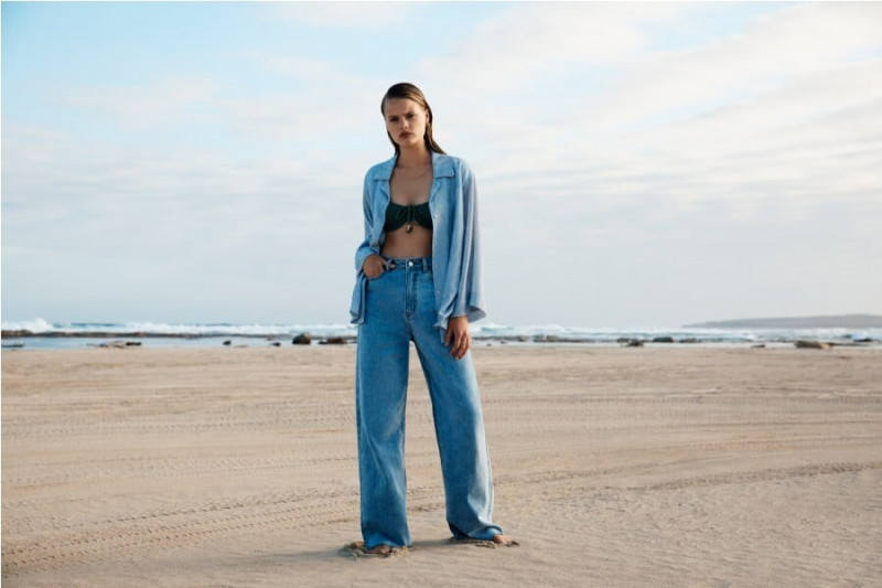 Zoe Blume featured in  the Viktoria & Woods lookbook for Resort 2021