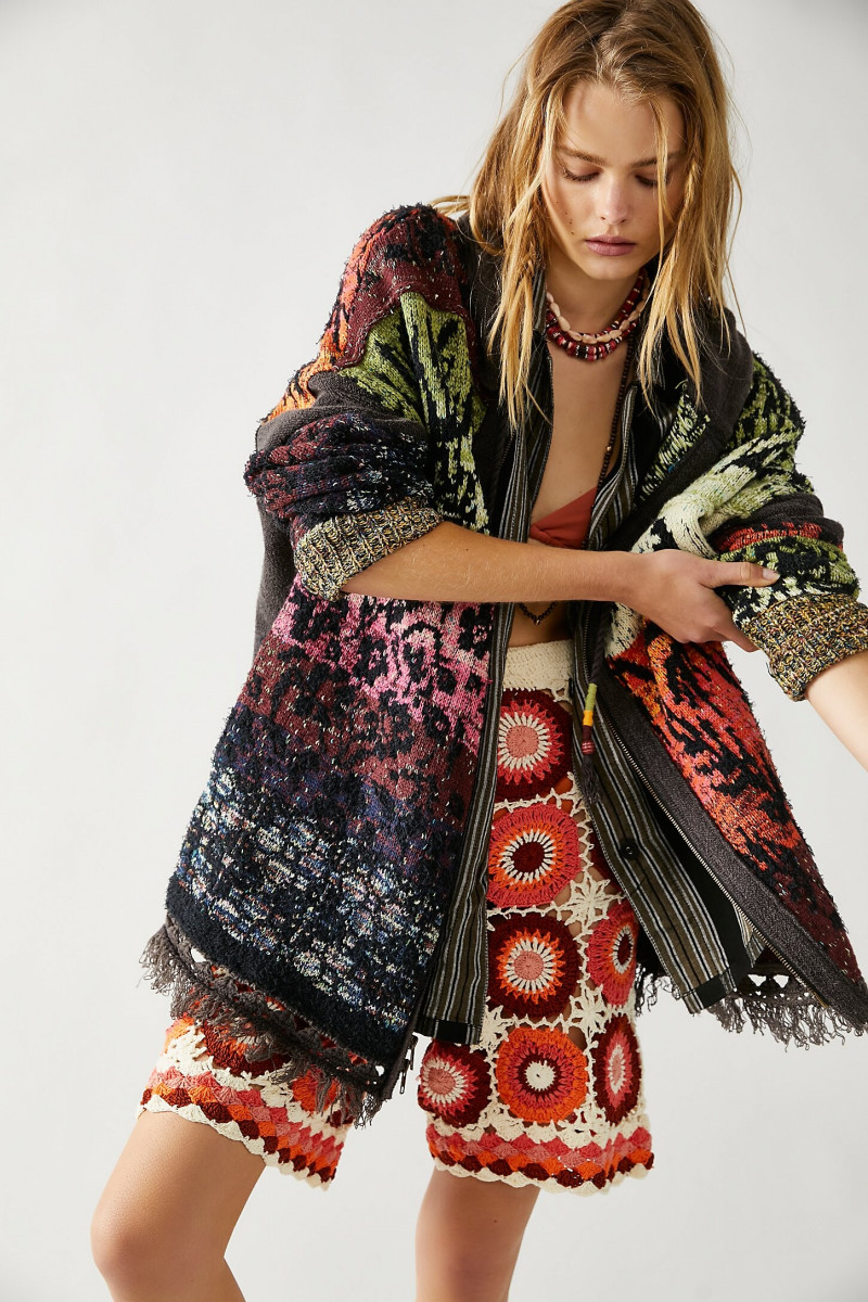 Zoe Blume featured in  the Free People catalogue for Autumn/Winter 2022