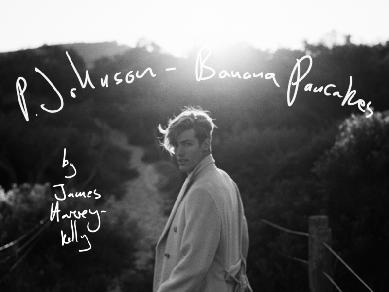 P. Johnson Banana Pancakes advertisement for Pre-Fall 2019