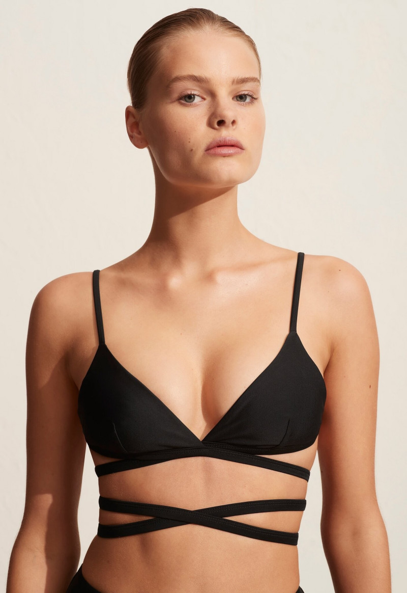 Zoe Blume featured in  the Matteau Swim catalogue for Winter 2020