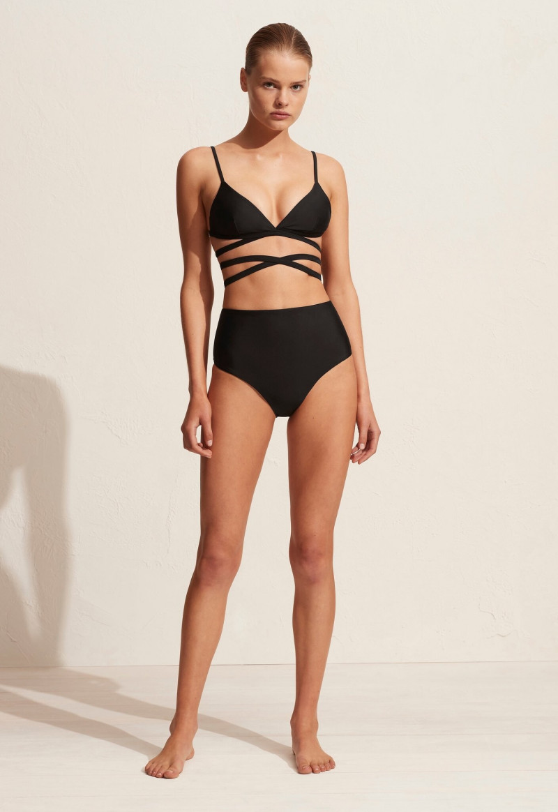 Zoe Blume featured in  the Matteau Swim catalogue for Winter 2020