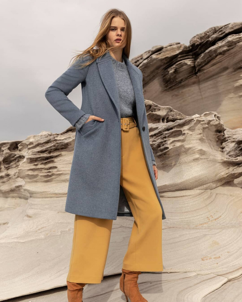 Zoe Blume featured in  the Oxford lookbook for Winter 2020