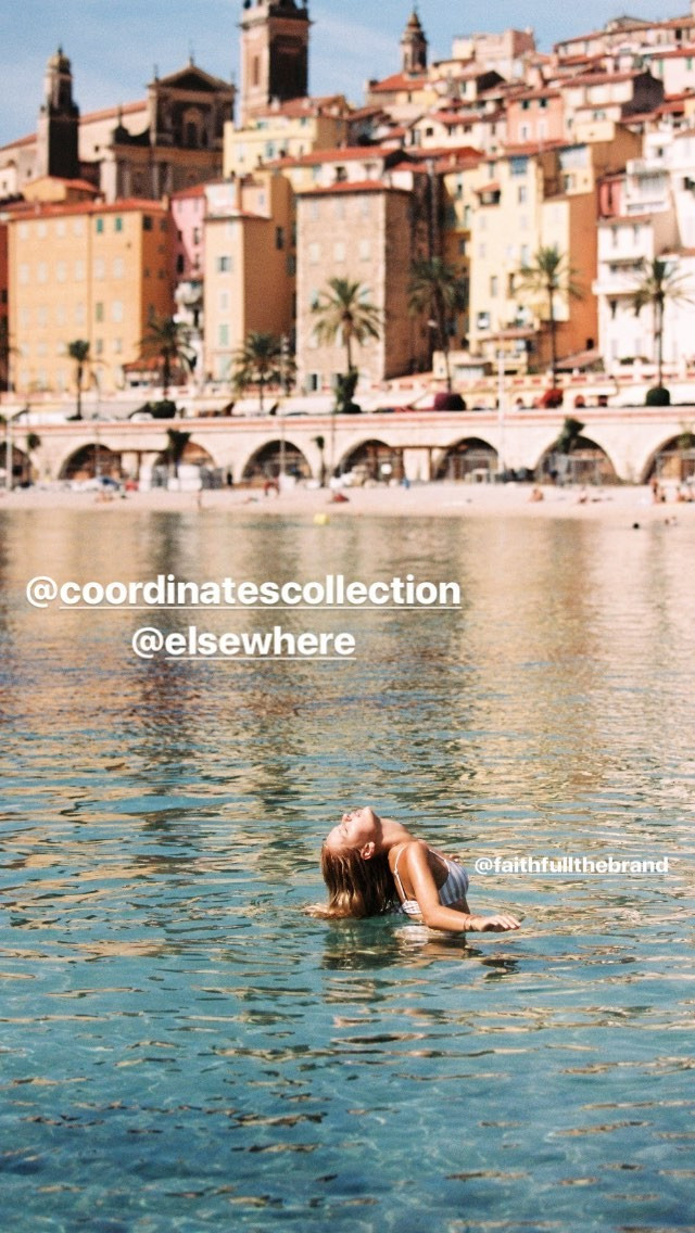 Lea Dina Mohr Seelenmeyer featured in  the Coordinates Collection lookbook for Summer 2018