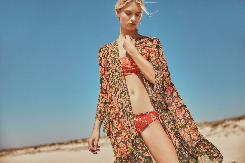 Lea Dina Mohr Seelenmeyer featured in  the Agua Bendita lookbook for Spring/Summer 2019