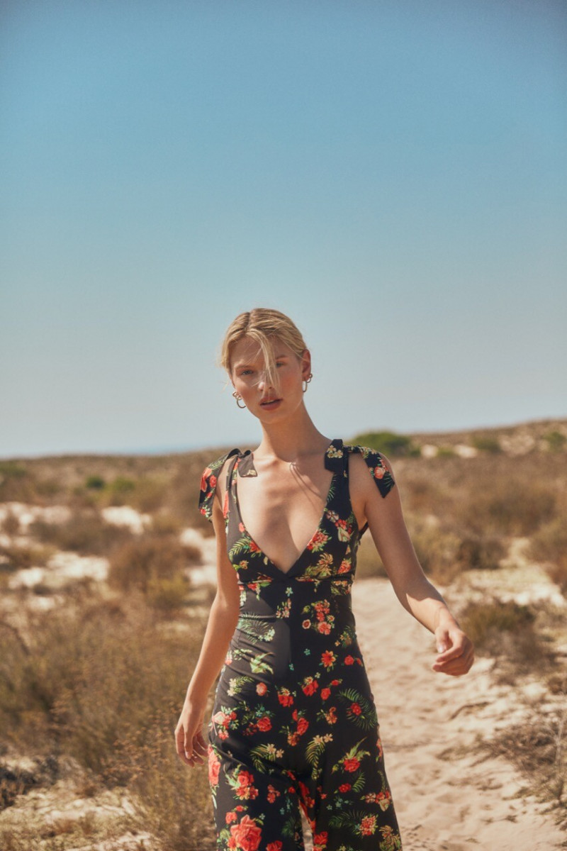 Lea Dina Mohr Seelenmeyer featured in  the Agua Bendita lookbook for Spring/Summer 2019