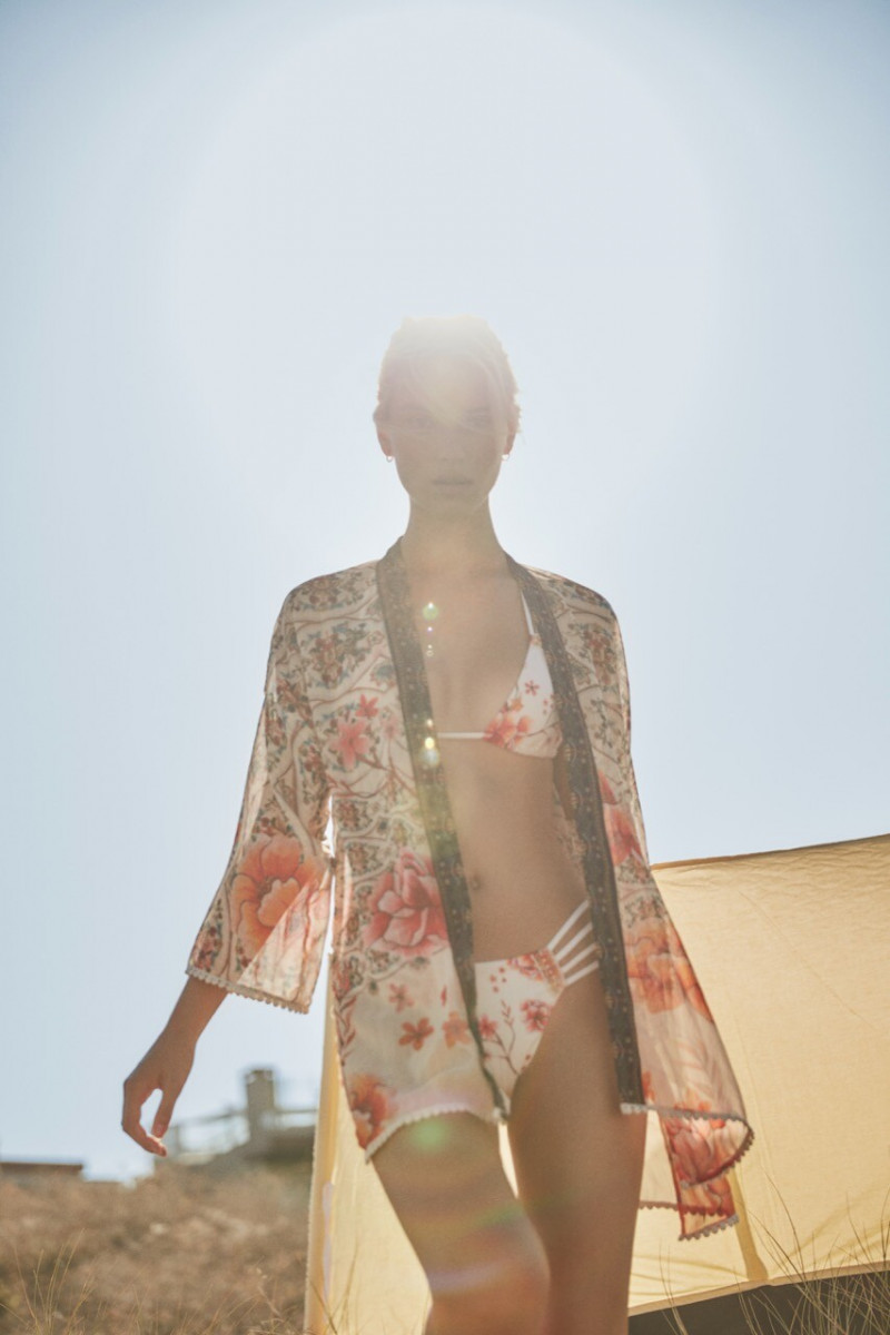 Lea Dina Mohr Seelenmeyer featured in  the Agua Bendita lookbook for Spring/Summer 2019