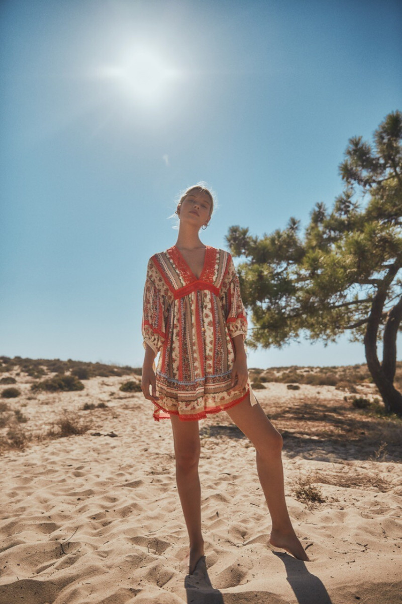 Lea Dina Mohr Seelenmeyer featured in  the Agua Bendita lookbook for Spring/Summer 2019