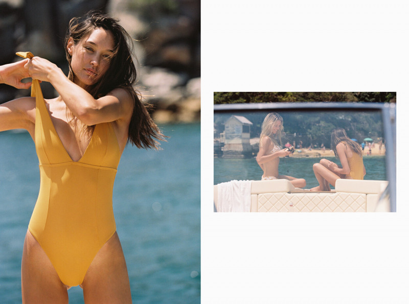 Lea Dina Mohr Seelenmeyer featured in  the L*Space by Monica Wise lookbook for Summer 2019