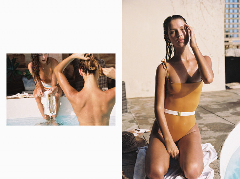 Lea Dina Mohr Seelenmeyer featured in  the L*Space by Monica Wise lookbook for Summer 2019