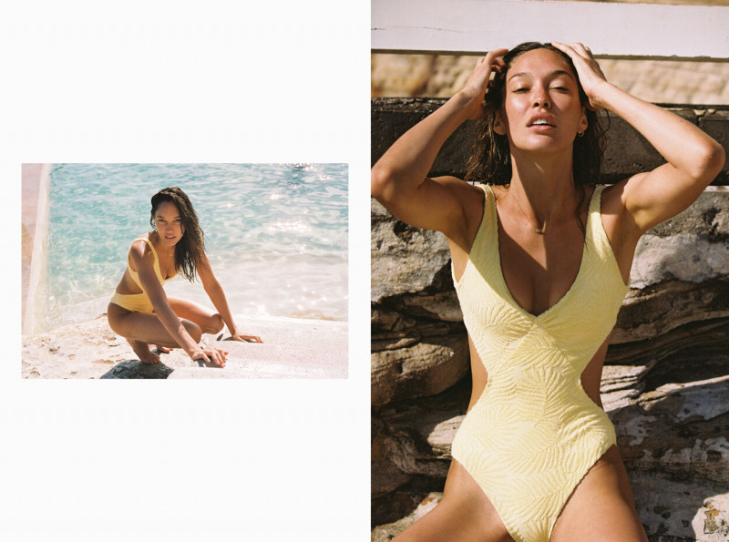 Lea Dina Mohr Seelenmeyer featured in  the L*Space by Monica Wise lookbook for Summer 2019