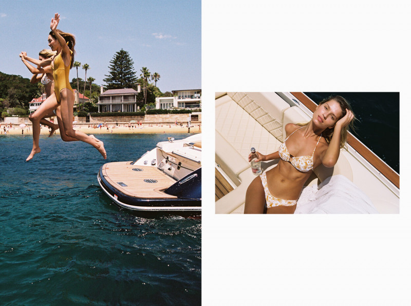 Lea Dina Mohr Seelenmeyer featured in  the L*Space by Monica Wise lookbook for Summer 2019