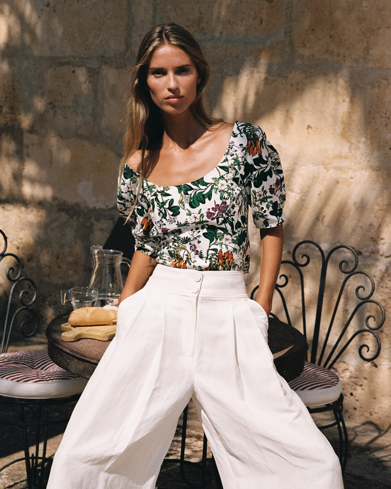 Lea Dina Mohr Seelenmeyer featured in  the Witchery Paradise Found lookbook for Spring 2022