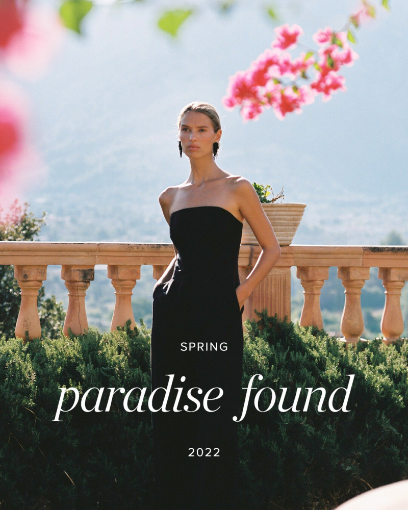 Lea Dina Mohr Seelenmeyer featured in  the Witchery Paradise Found lookbook for Spring 2022