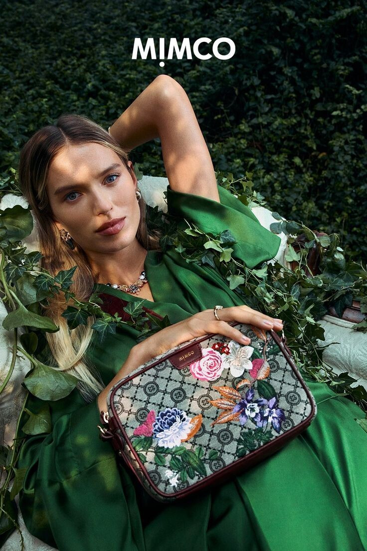 Lea Dina Mohr Seelenmeyer featured in  the Mimco advertisement for Winter 2022