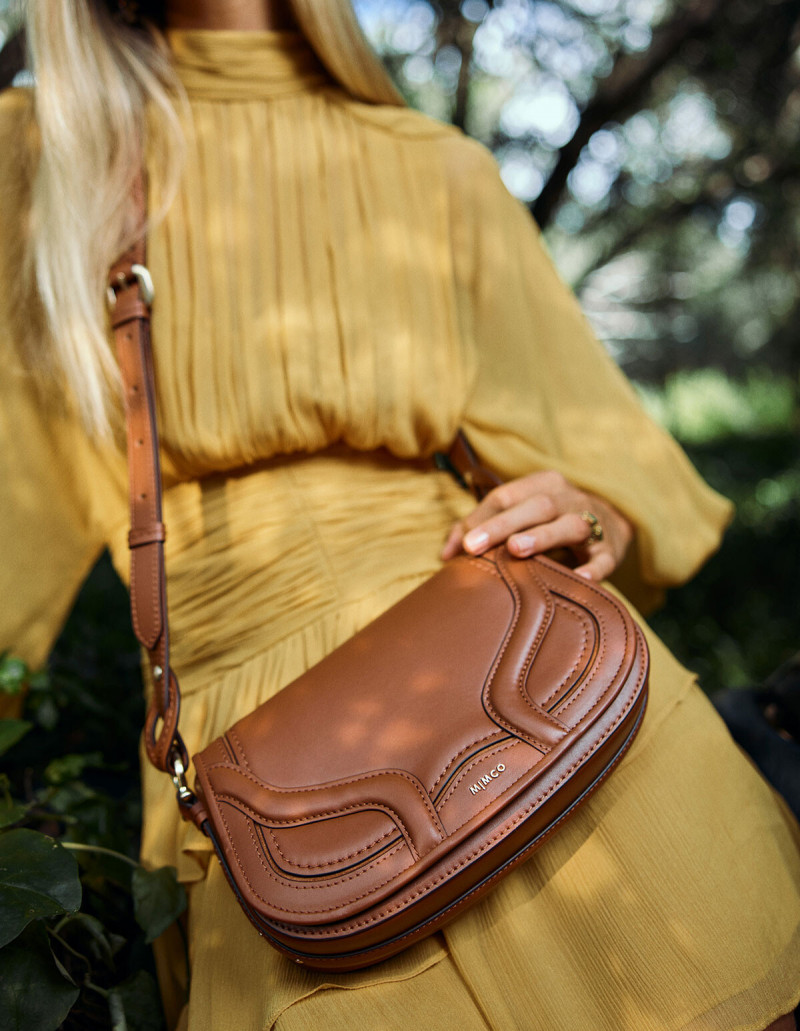 Lea Dina Mohr Seelenmeyer featured in  the Mimco advertisement for Winter 2022