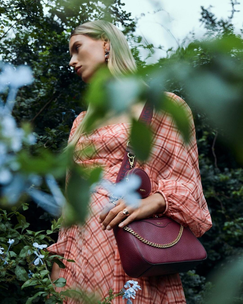 Lea Dina Mohr Seelenmeyer featured in  the Mimco advertisement for Winter 2022