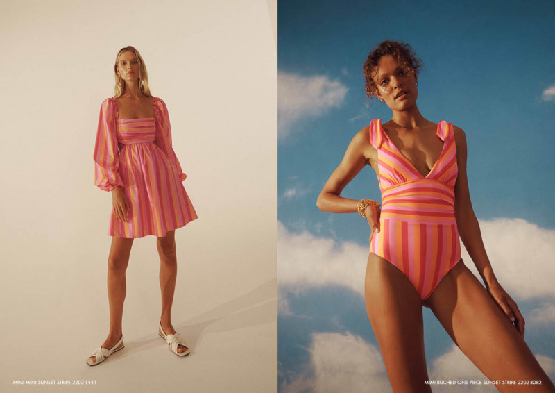 Lea Dina Mohr Seelenmeyer featured in  the Rebecca Vallance Wanderer - Swim Capsule lookbook for Resort 2023