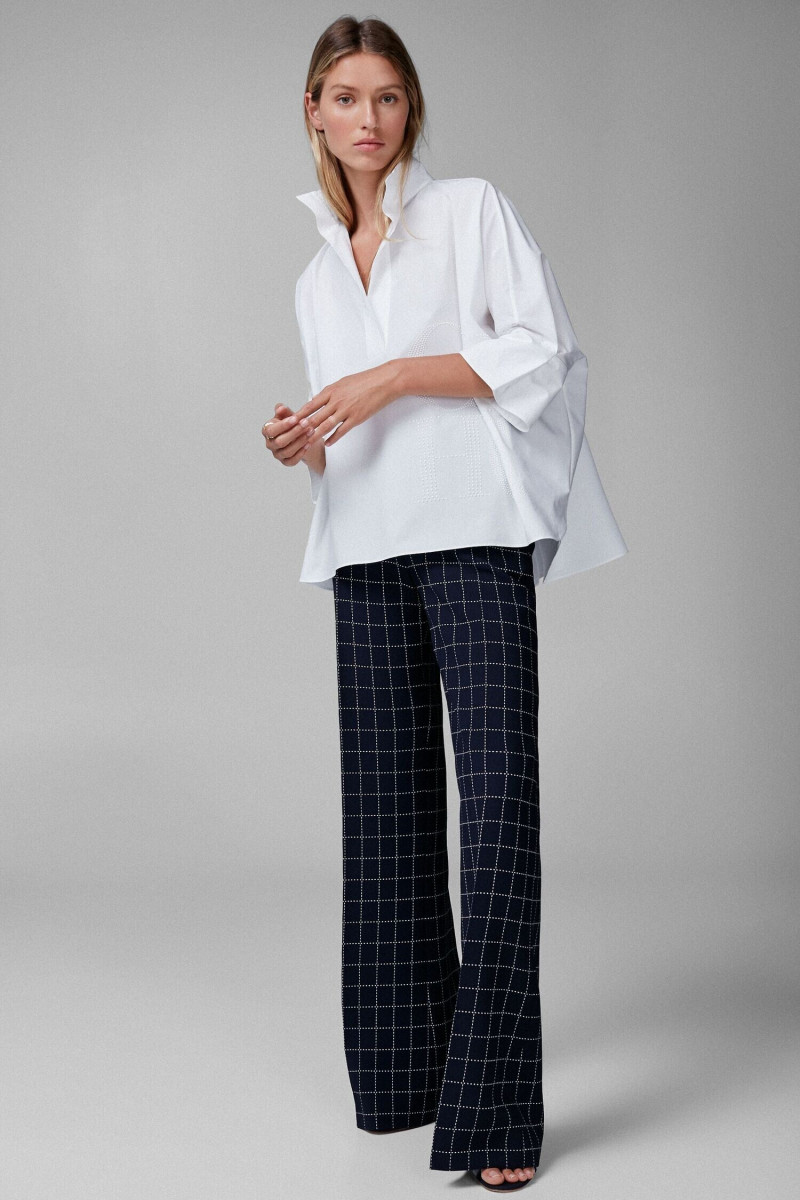 Lea Dina Mohr Seelenmeyer featured in  the Carolina Herrera catalogue for Pre-Fall 2021