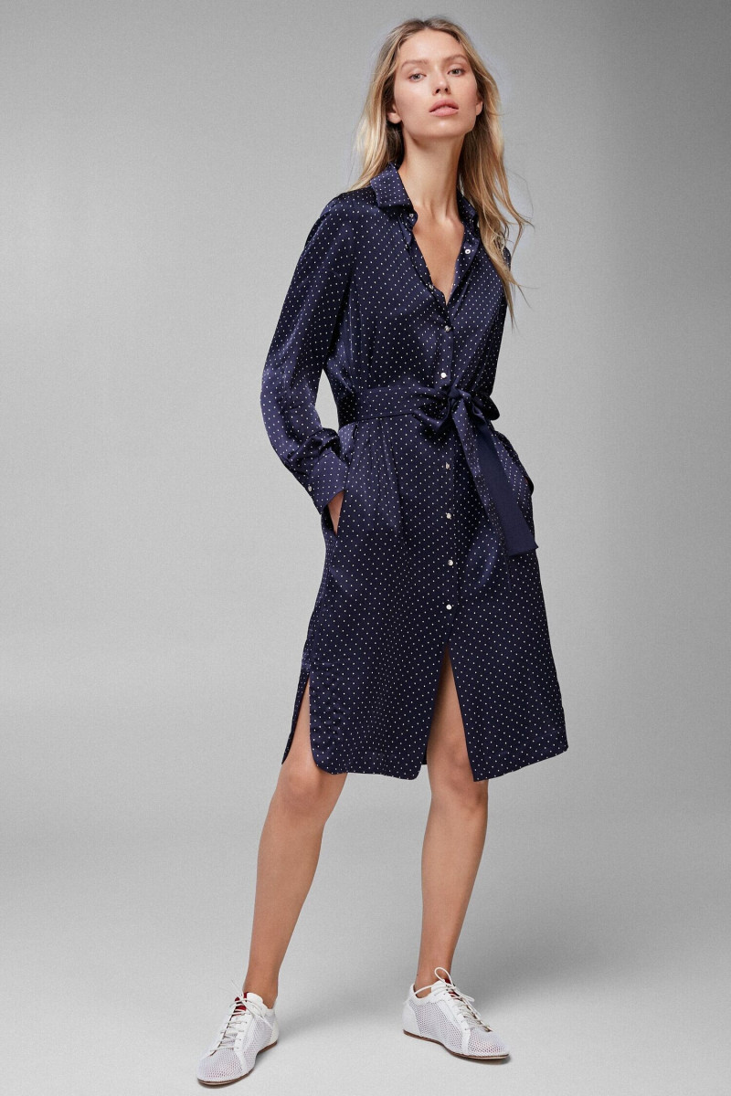 Lea Dina Mohr Seelenmeyer featured in  the Carolina Herrera catalogue for Pre-Fall 2021