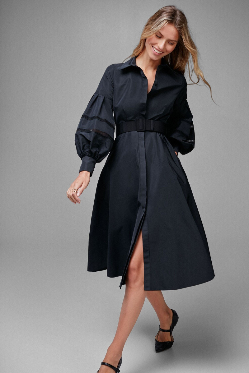 Lea Dina Mohr Seelenmeyer featured in  the Carolina Herrera catalogue for Pre-Fall 2021