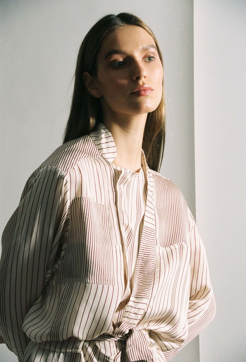 Lea Dina Mohr Seelenmeyer featured in  the Reiss lookbook for Spring/Summer 2021