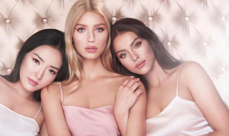 Lea Dina Mohr Seelenmeyer featured in  the Charlotte Tilbury Beauty advertisement for Autumn/Winter 2019