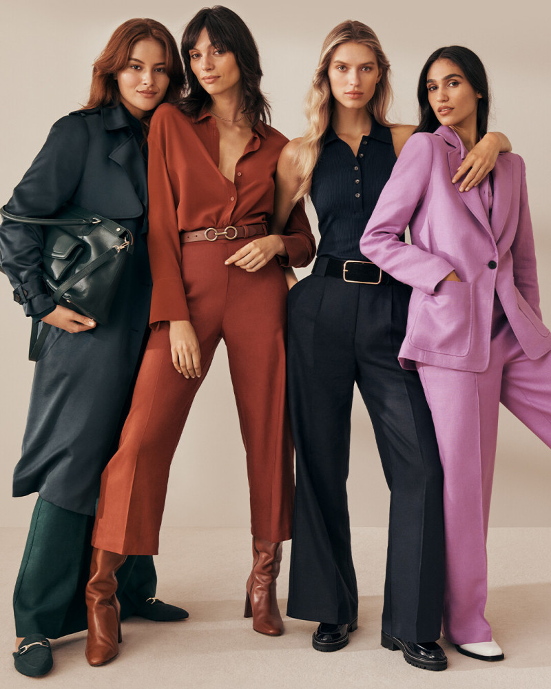 Lea Dina Mohr Seelenmeyer featured in  the Witchery advertisement for Fall 2022