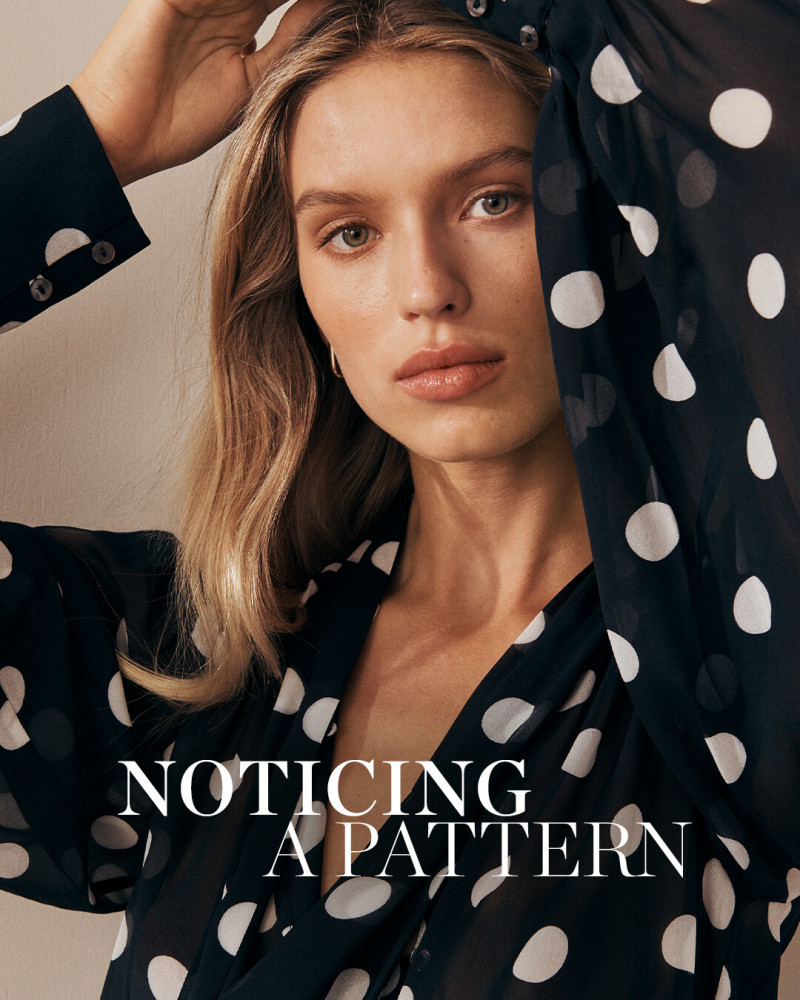 Lea Dina Mohr Seelenmeyer featured in  the Witchery advertisement for Fall 2022