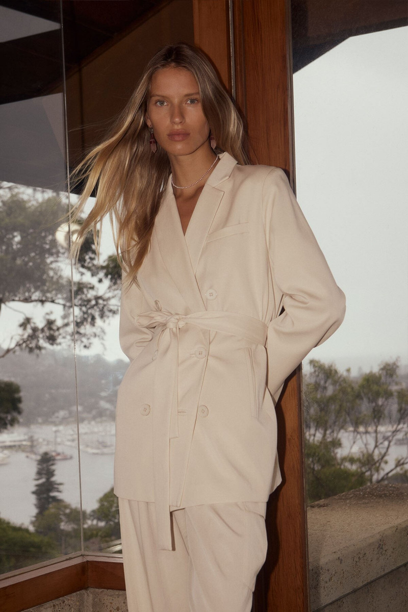 Lea Dina Mohr Seelenmeyer featured in  the Shona Joy lookbook for Pre-Fall 2022