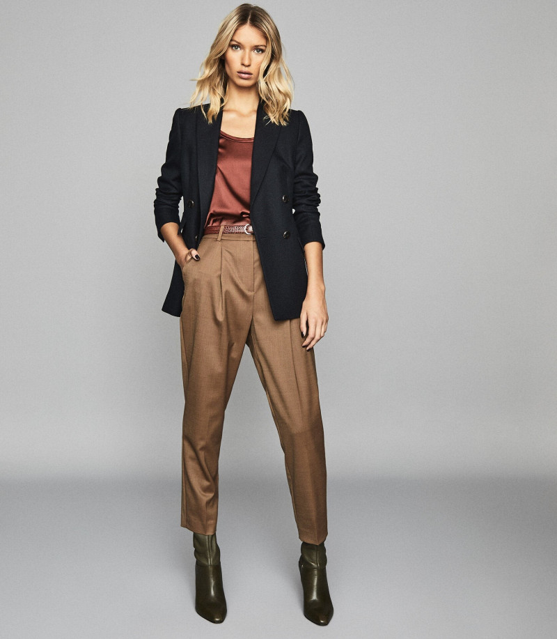 Lea Dina Mohr Seelenmeyer featured in  the Reiss catalogue for Autumn/Winter 2019