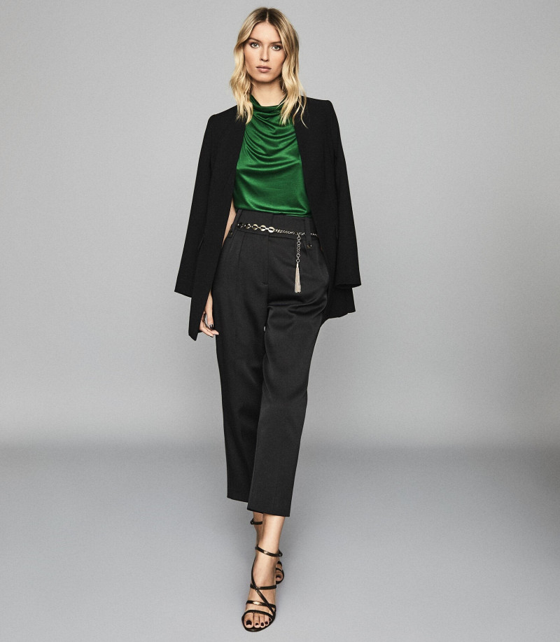 Lea Dina Mohr Seelenmeyer featured in  the Reiss catalogue for Autumn/Winter 2019